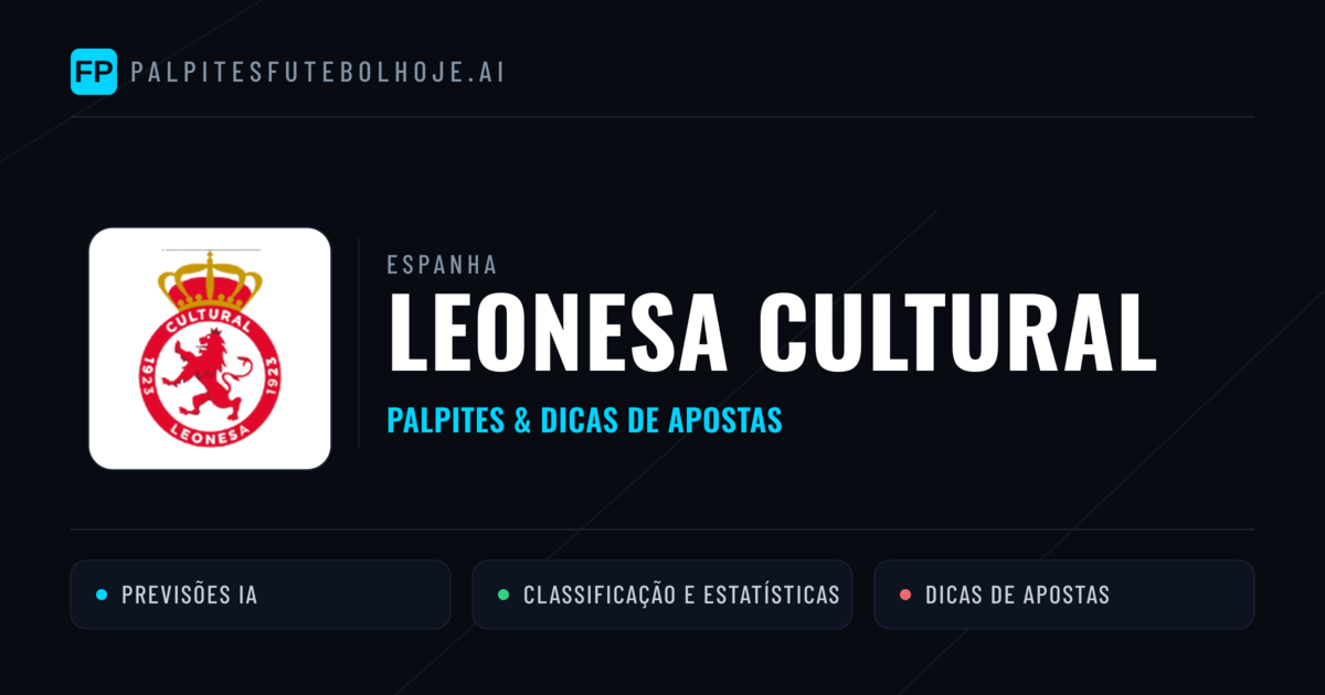 Leonesa Cultural Palpites & Estatísticas