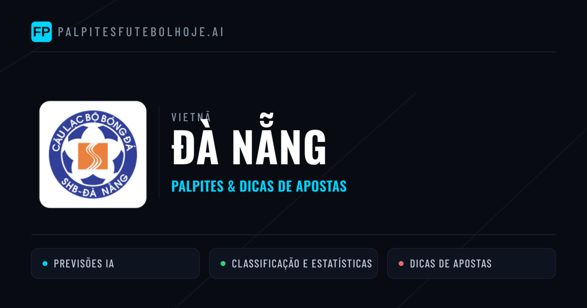Đà Nẵng Palpites & Estatísticas