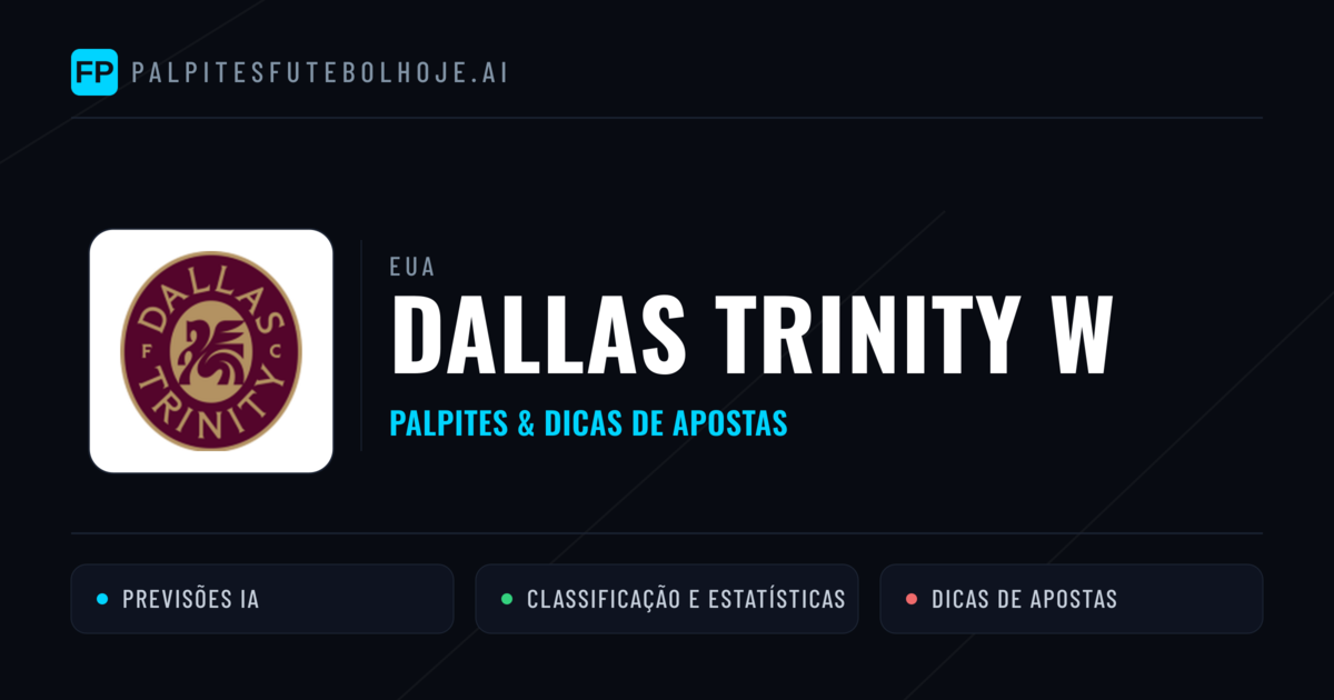 Dallas Trinity W Palpites & Estatísticas