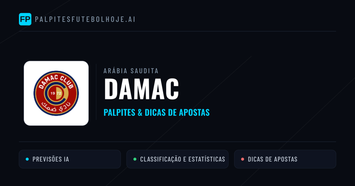 Damac Palpites & Estatísticas