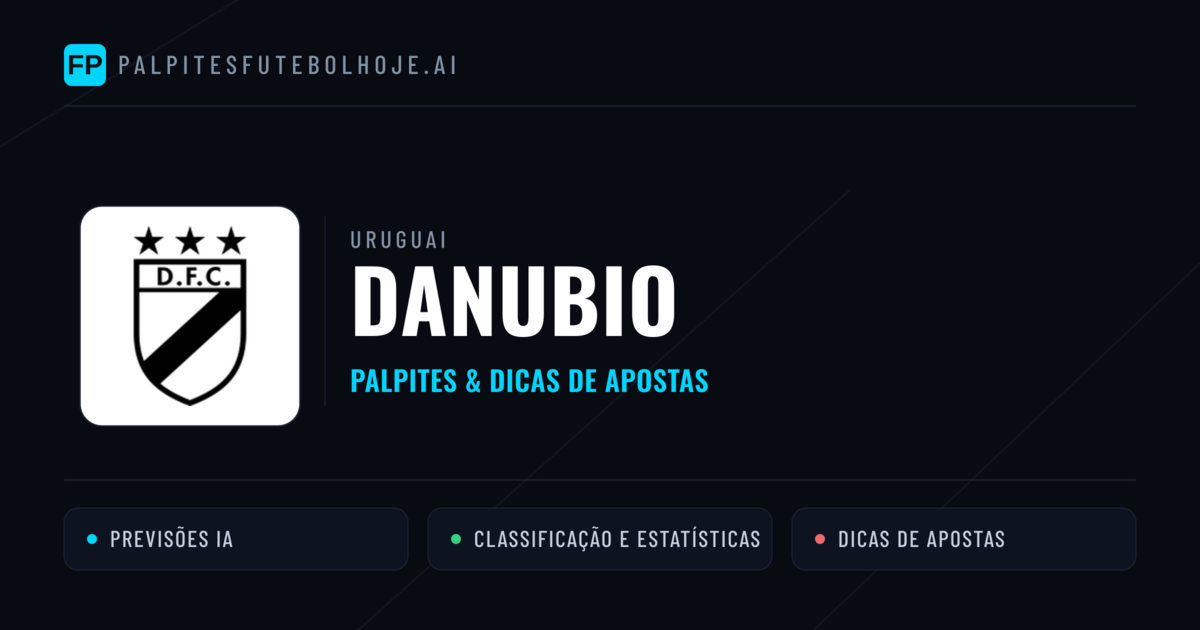 Danubio Palpites & Estatísticas