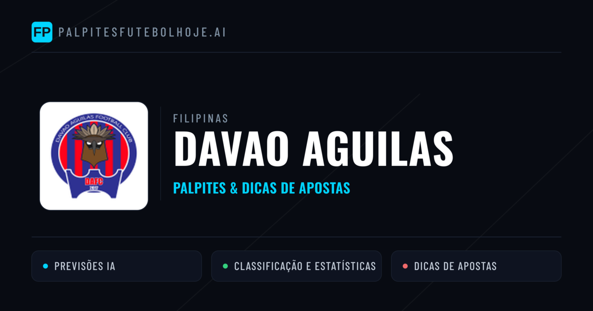 Davao Aguilas Palpites & Estatísticas