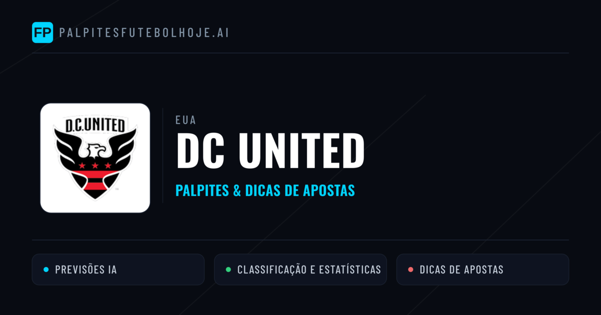 DC United Palpites & Estatísticas