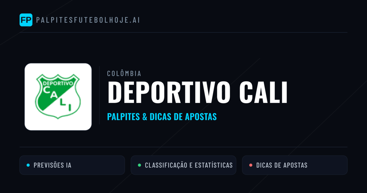 Deportivo Cali Palpites & Estatísticas