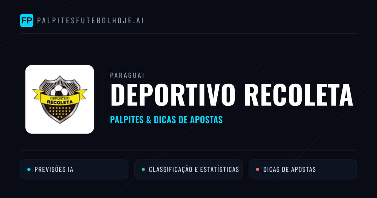 Deportivo Recoleta Palpites & Estatísticas