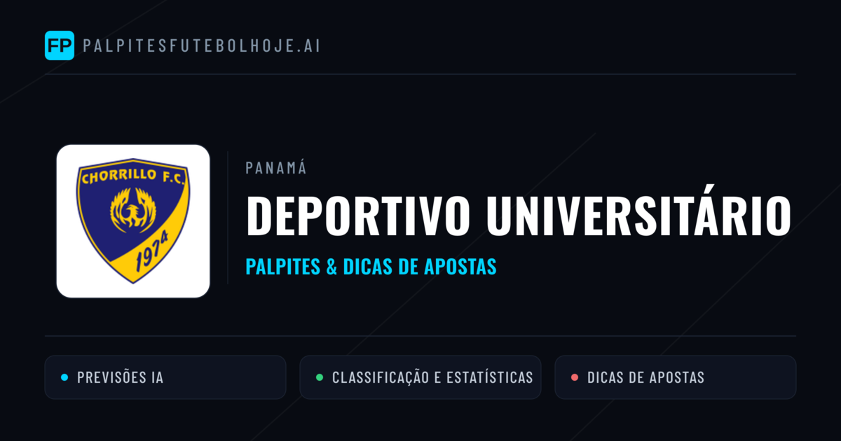 Deportivo Universitário Palpites & Estatísticas