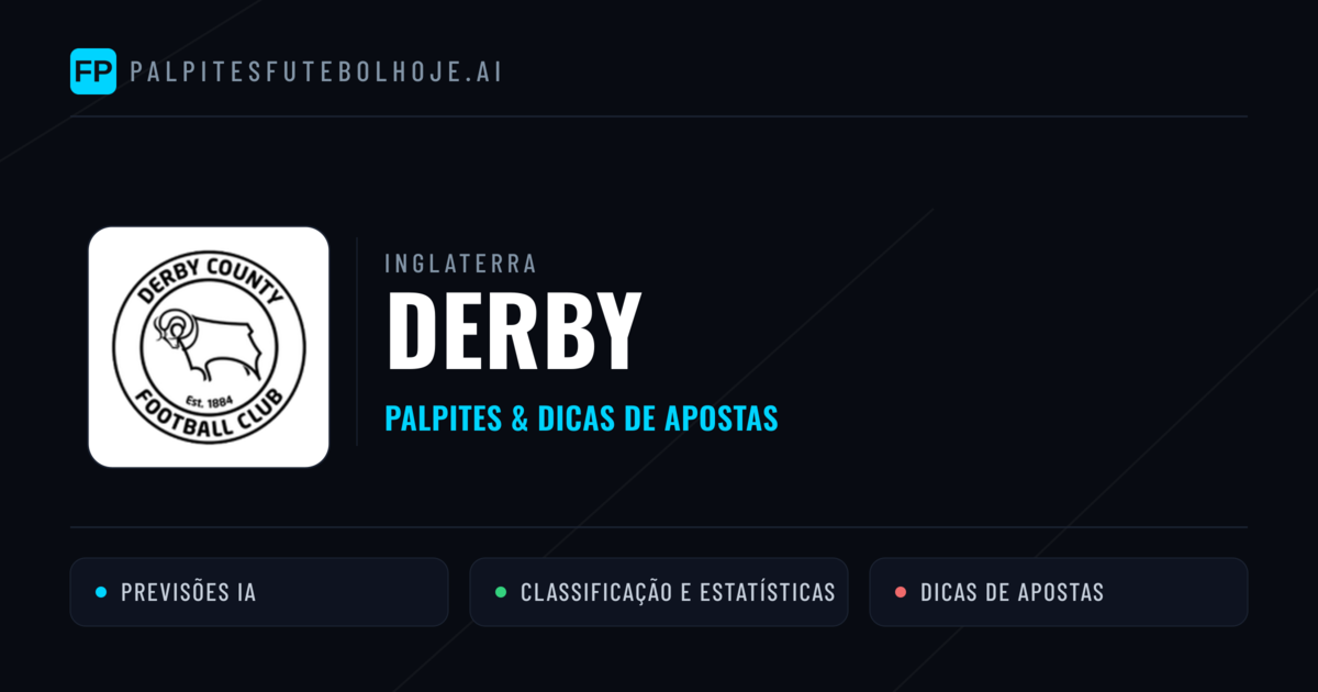 Derby Palpites & Estatísticas