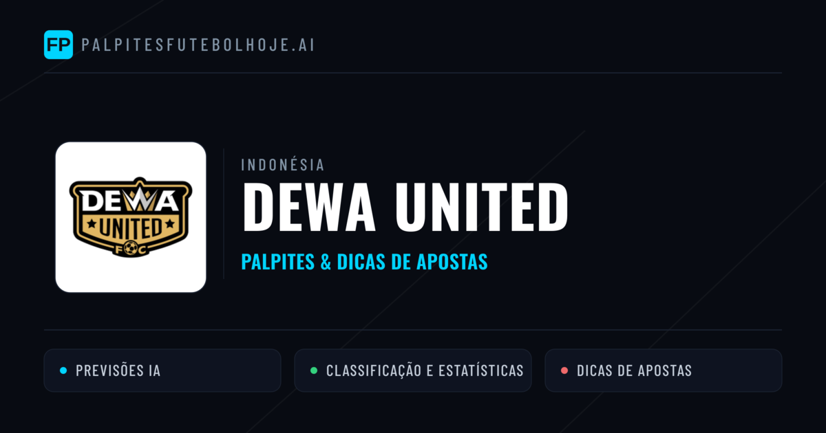 Dewa United Palpites & Estatísticas