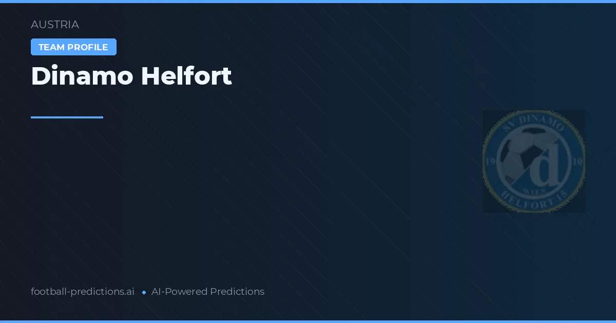 Dinamo Helfort Palpites & Estatísticas