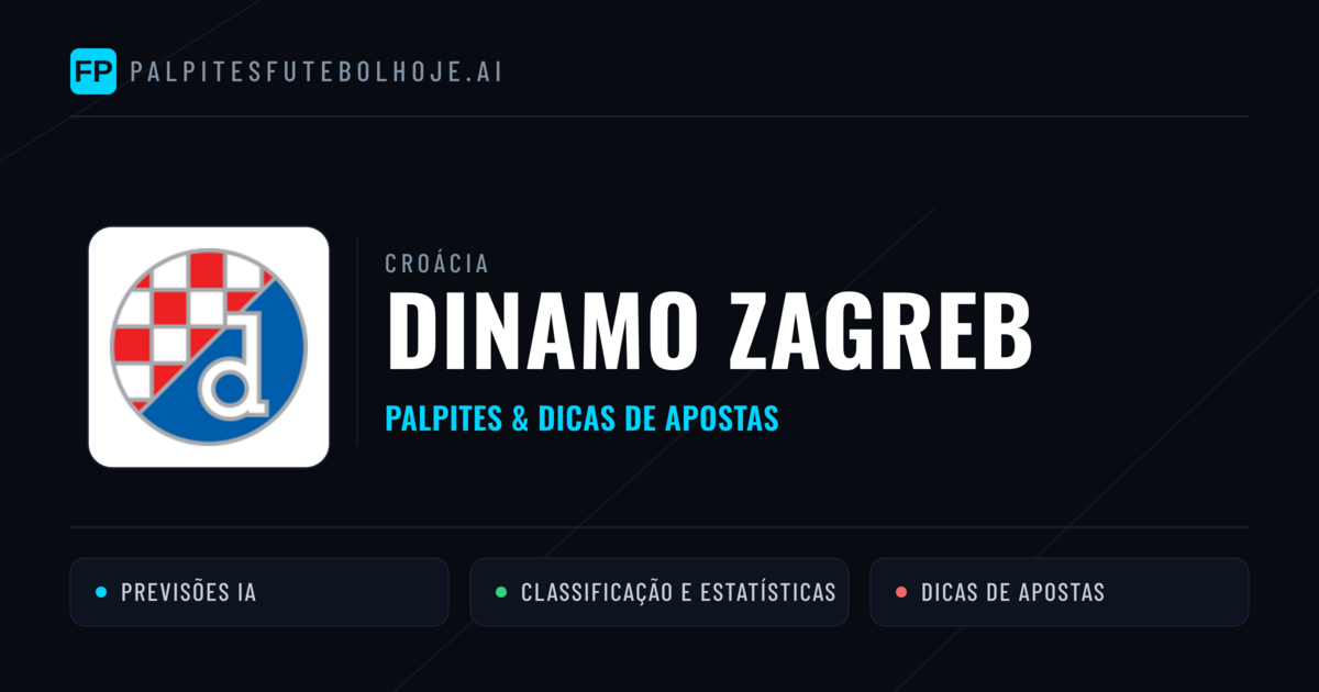 Dinamo Zagreb Palpites & Estatísticas