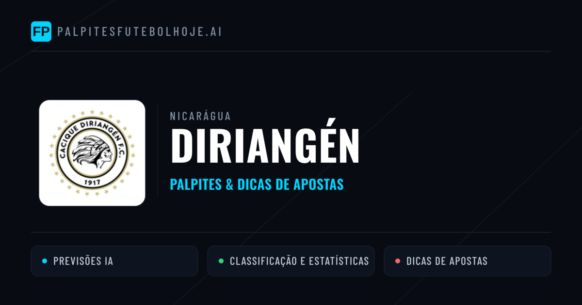 Diriangén Palpites & Estatísticas