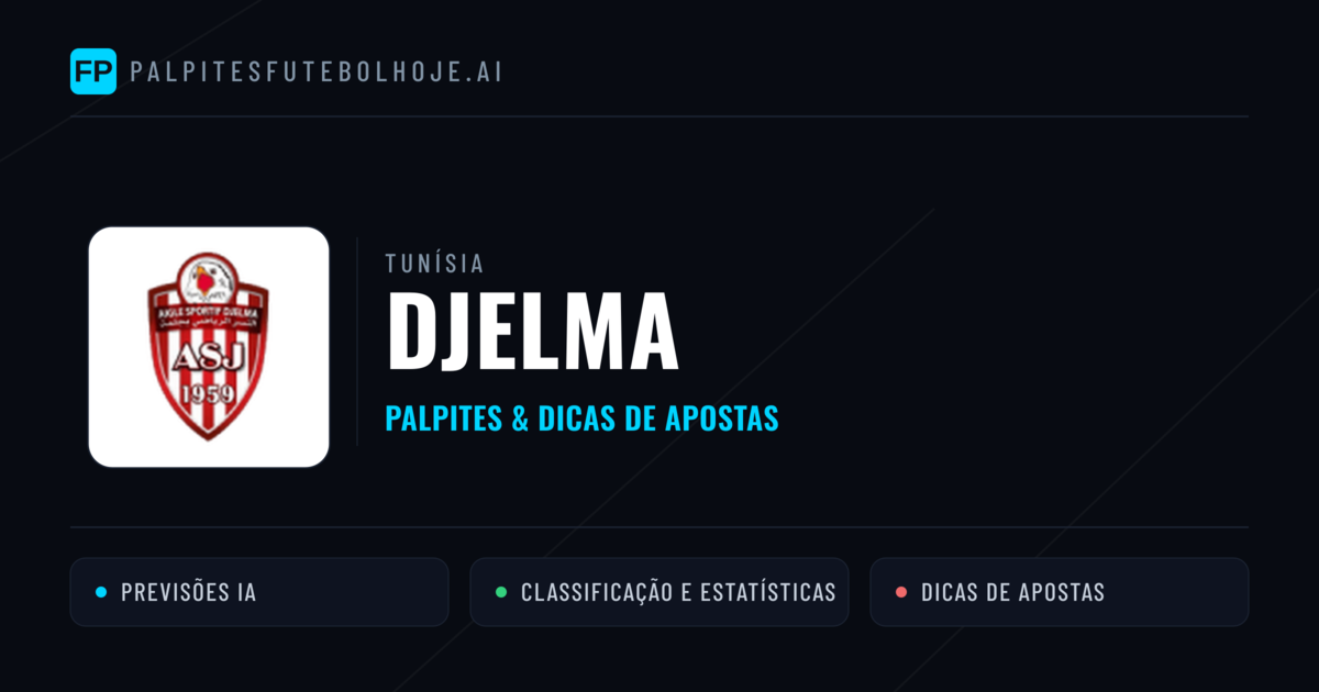 Djelma Palpites & Estatísticas