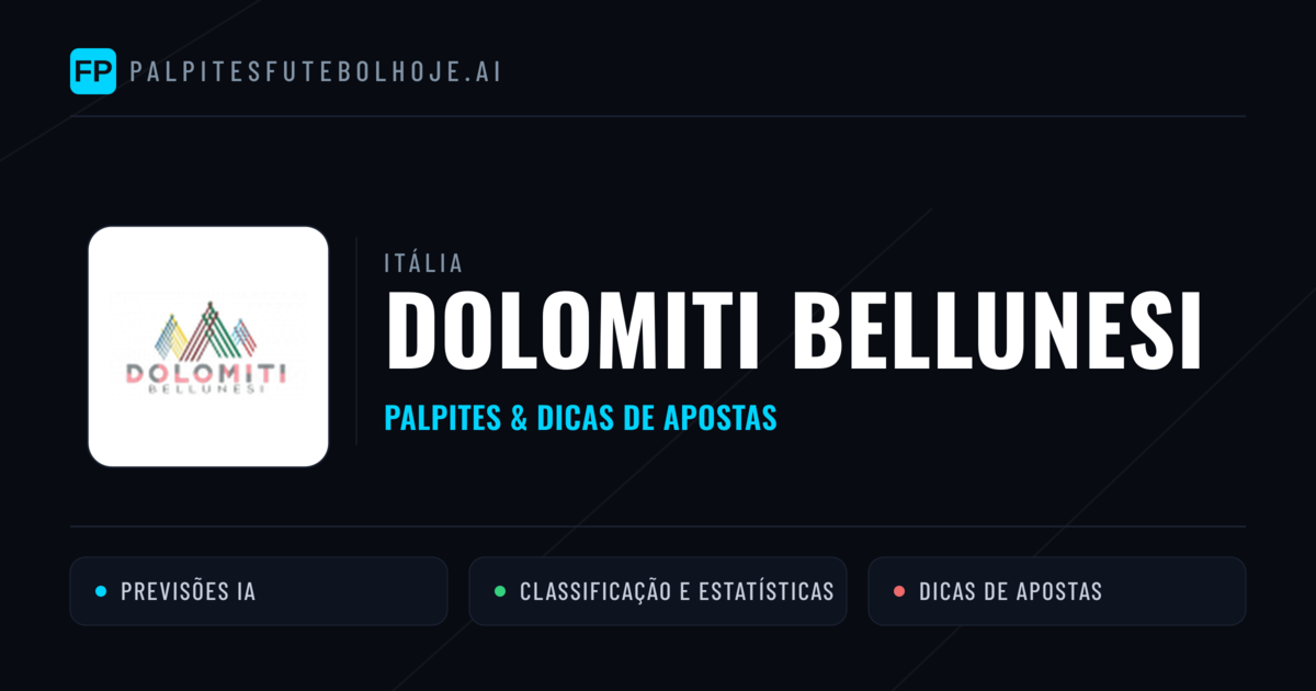 Dolomiti Bellunesi Palpites & Estatísticas