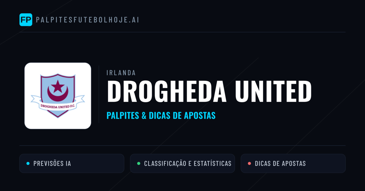 Drogheda United Palpites & Estatísticas