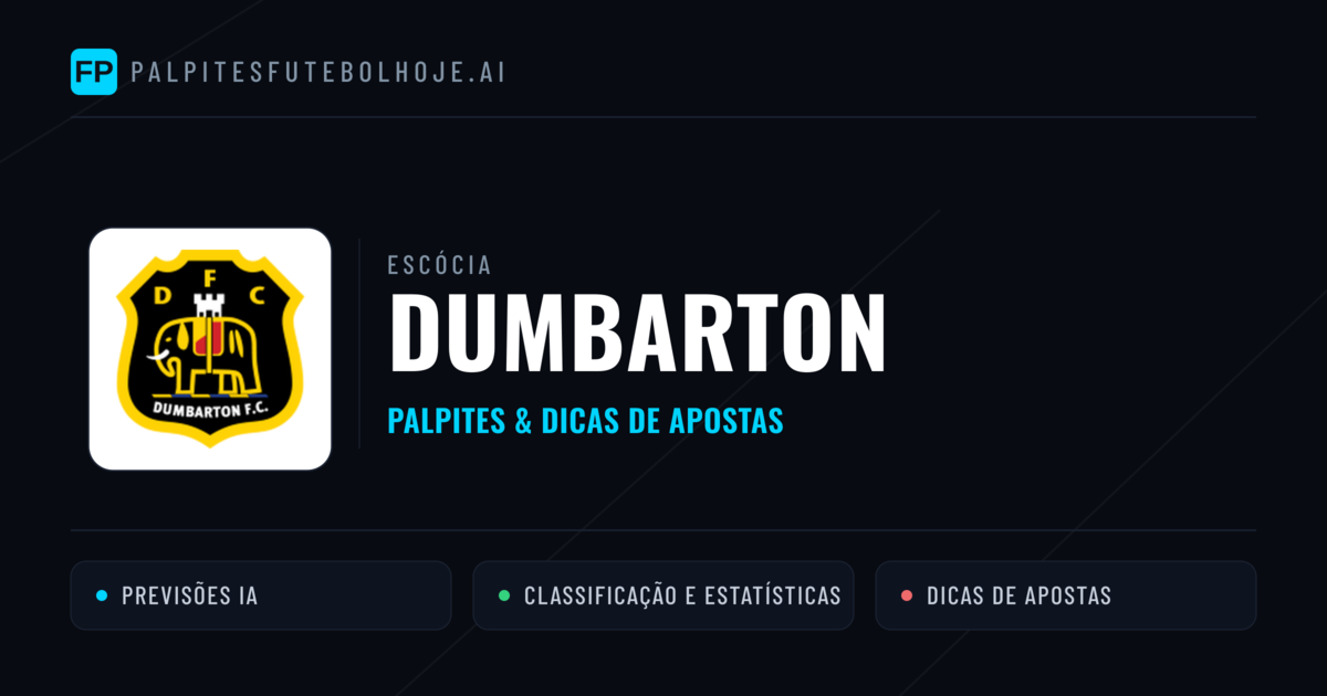 Dumbarton Palpites & Estatísticas