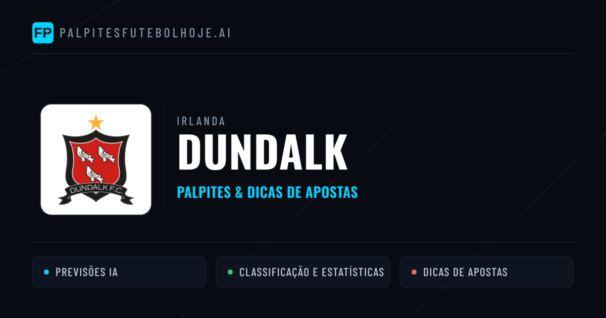 Dundalk Palpites & Estatísticas