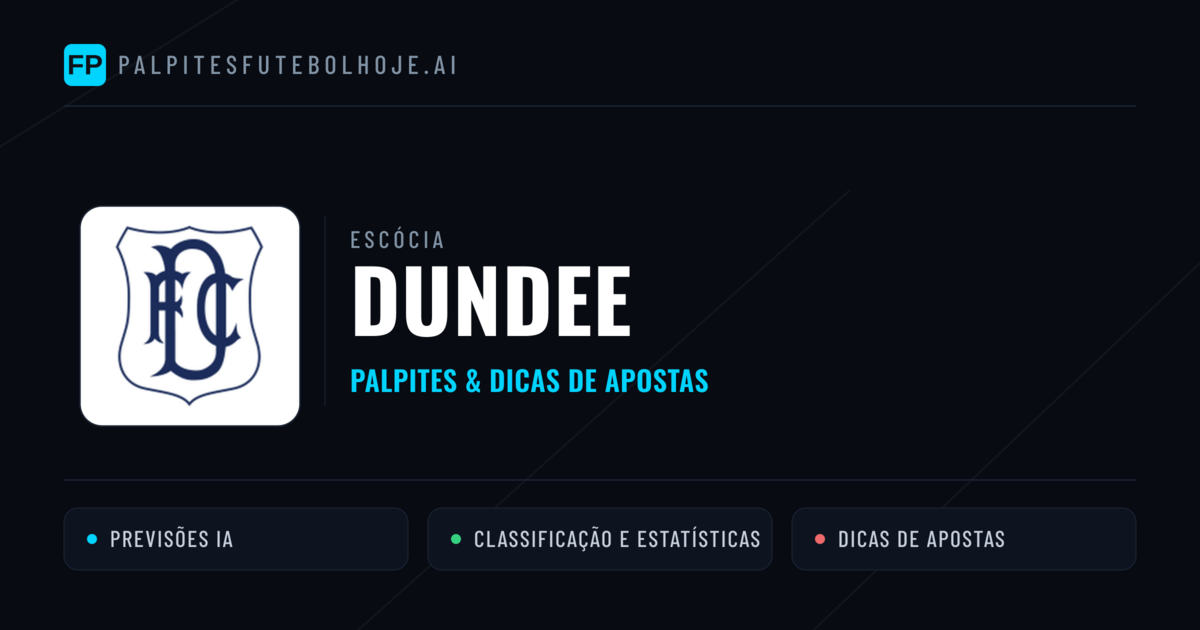 Dundee Palpites & Estatísticas