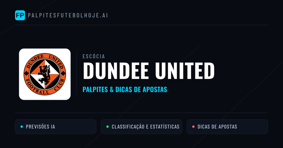 Dundee United Palpites & Estatísticas