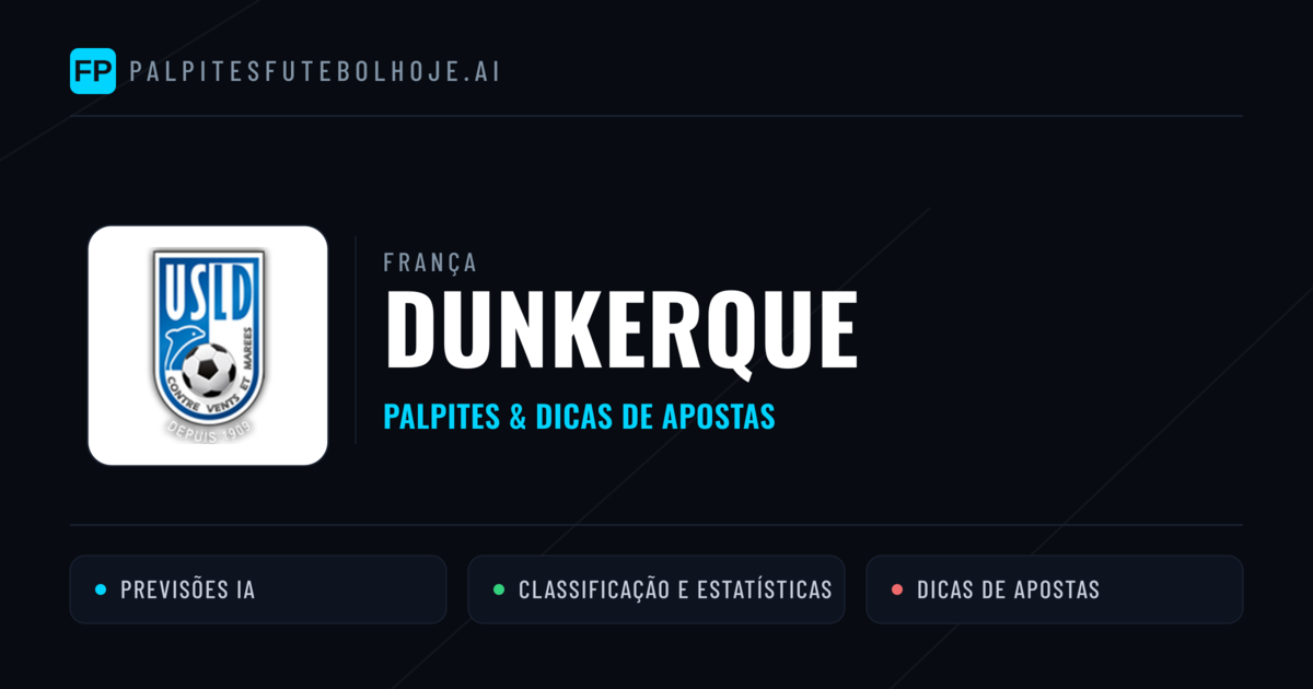 Dunkerque Palpites & Estatísticas