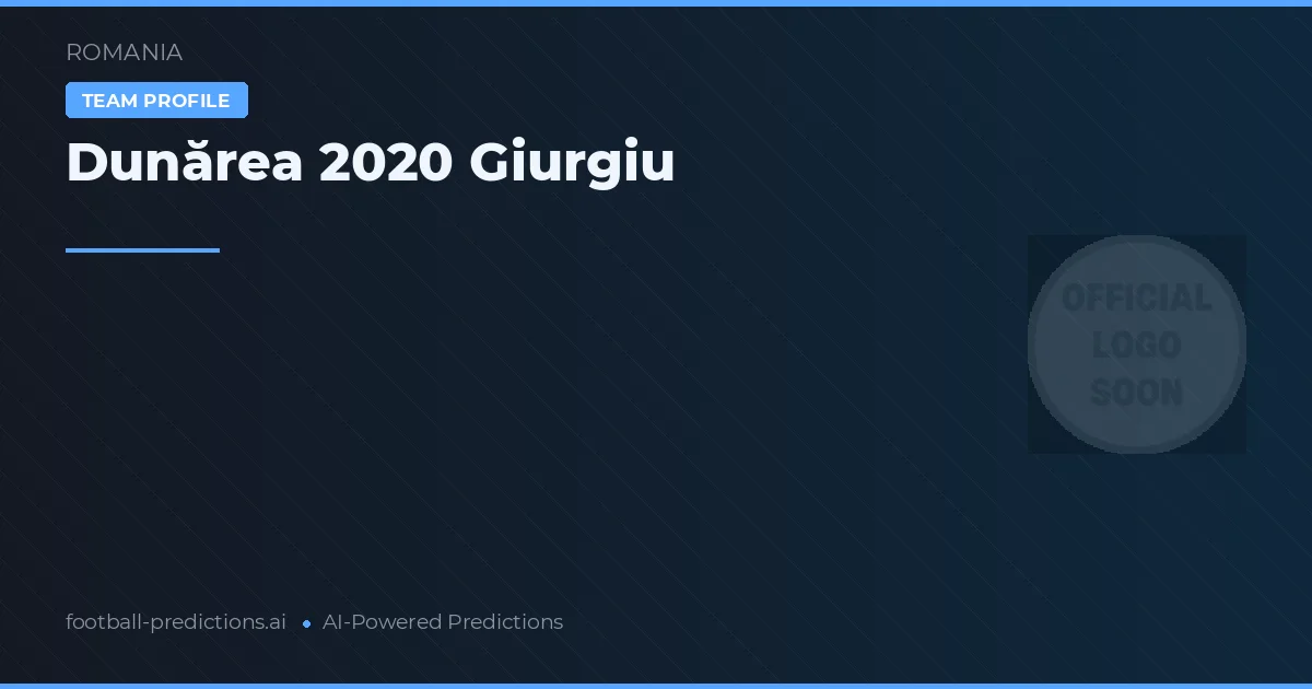 Dunărea 2020 Giurgiu Palpites & Estatísticas