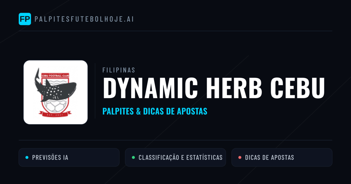 Dynamic Herb Cebu Palpites & Estatísticas
