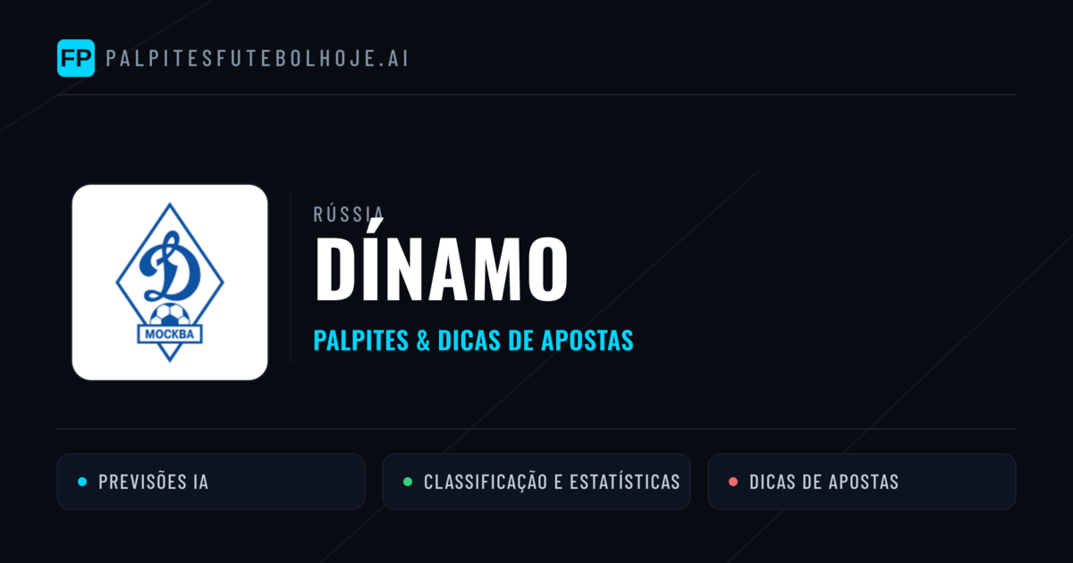 Dínamo Palpites & Estatísticas