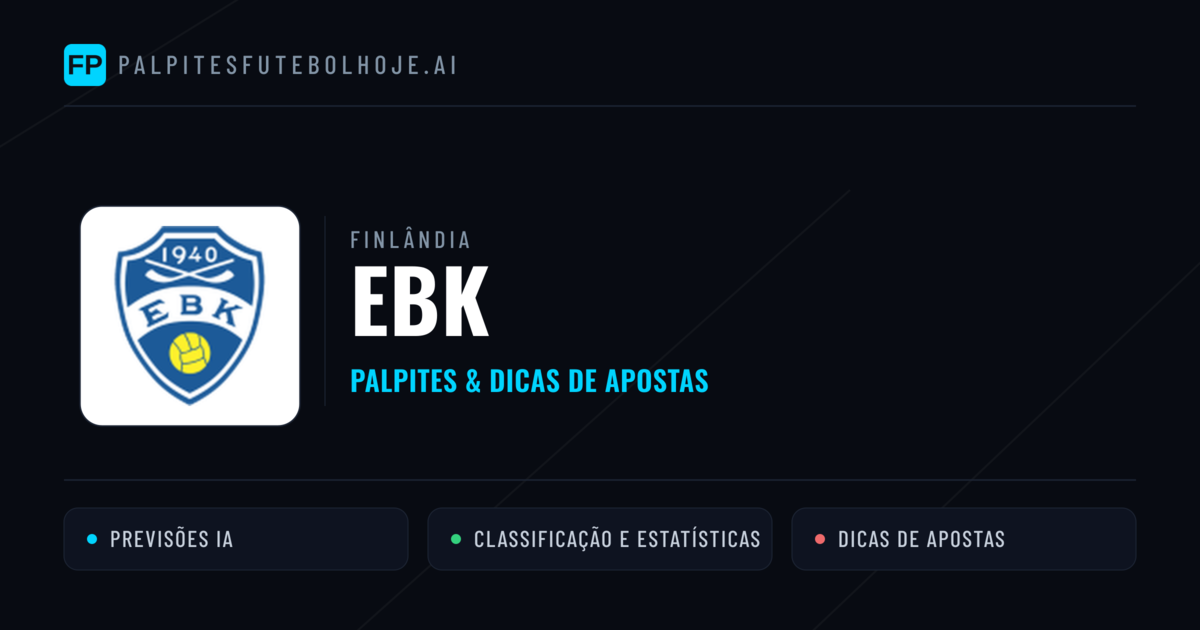 EBK Palpites & Estatísticas