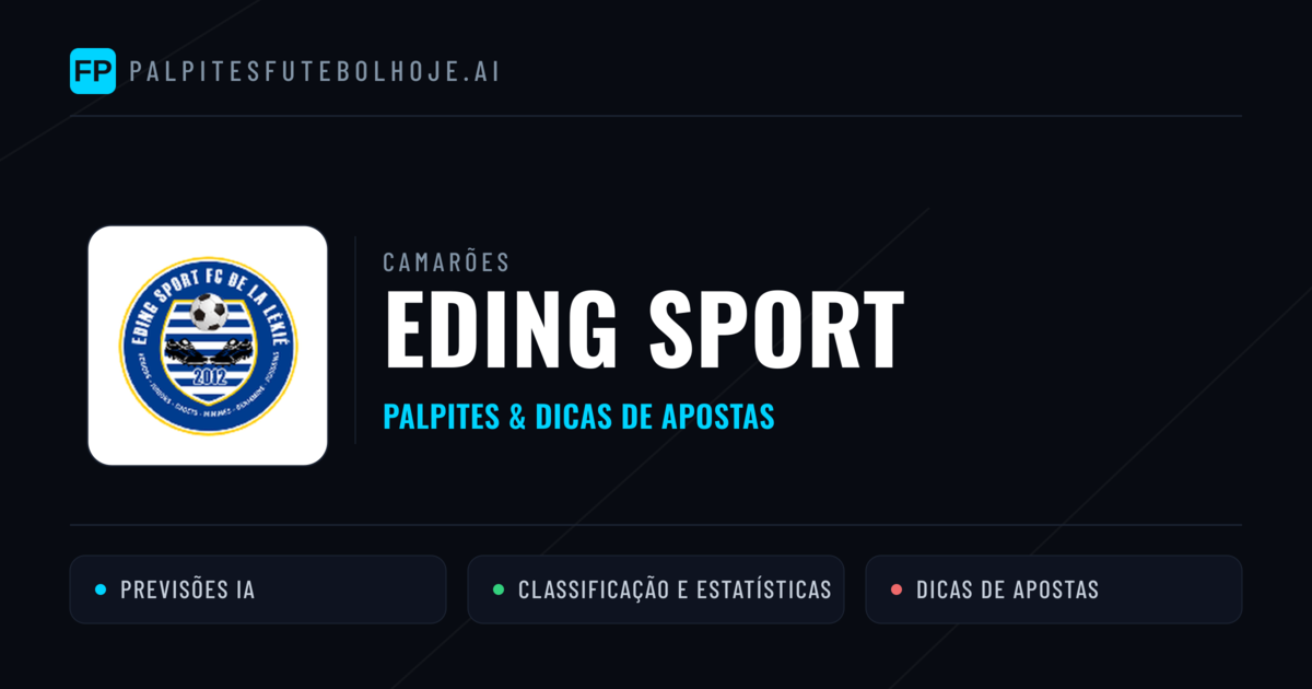 Eding Sport Palpites & Estatísticas