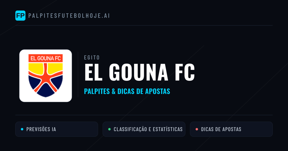 El Gouna FC Palpites & Estatísticas