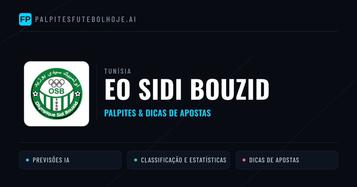 EO Sidi Bouzid Palpites & Estatísticas