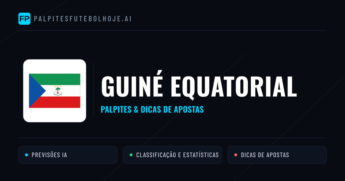 Guiné Equatorial Palpites & Estatísticas