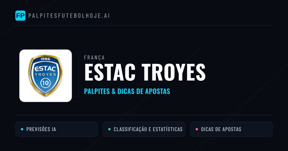 Estac Troyes Palpites & Estatísticas