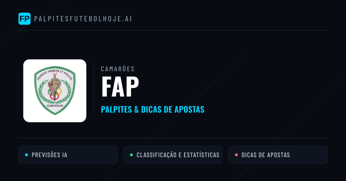FAP Palpites & Estatísticas
