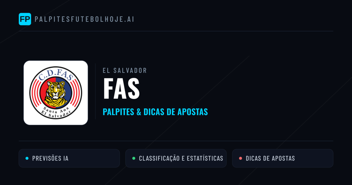 FAS Palpites & Estatísticas