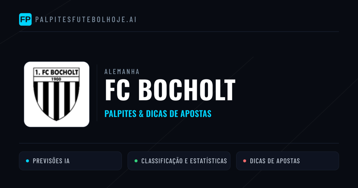FC Bocholt Palpites & Estatísticas