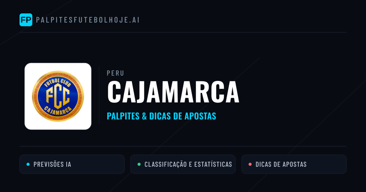 Cajamarca Palpites & Estatísticas