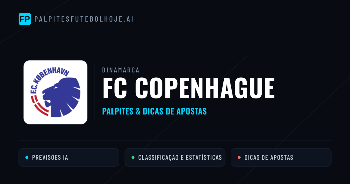 FC Copenhague Palpites & Estatísticas