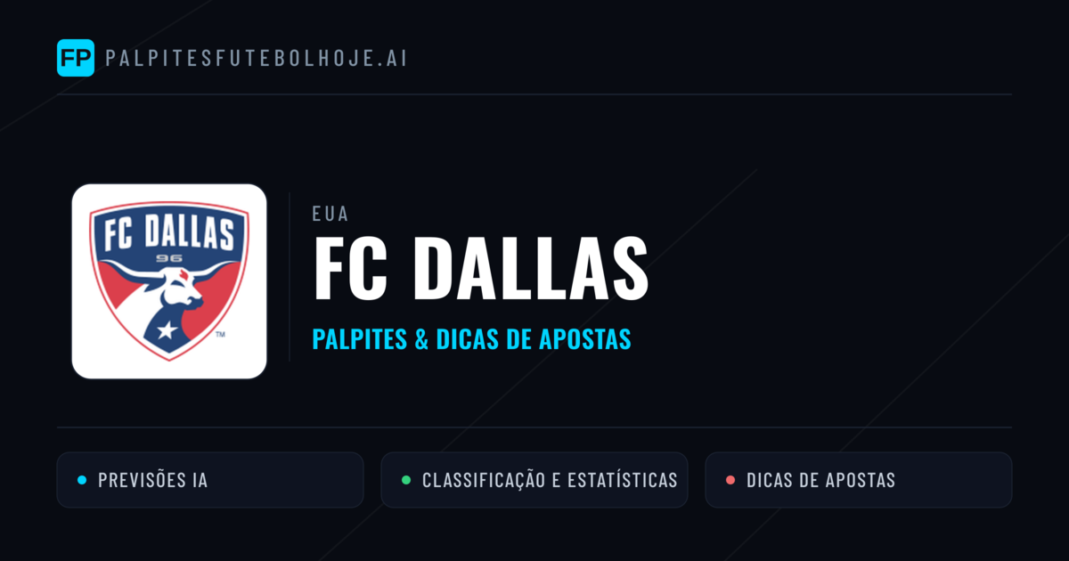 FC Dallas Palpites & Estatísticas