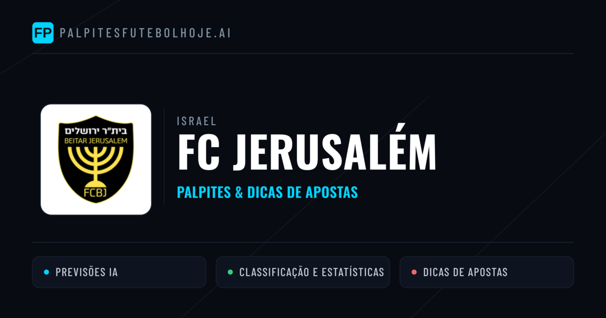 FC Jerusalém Palpites & Estatísticas