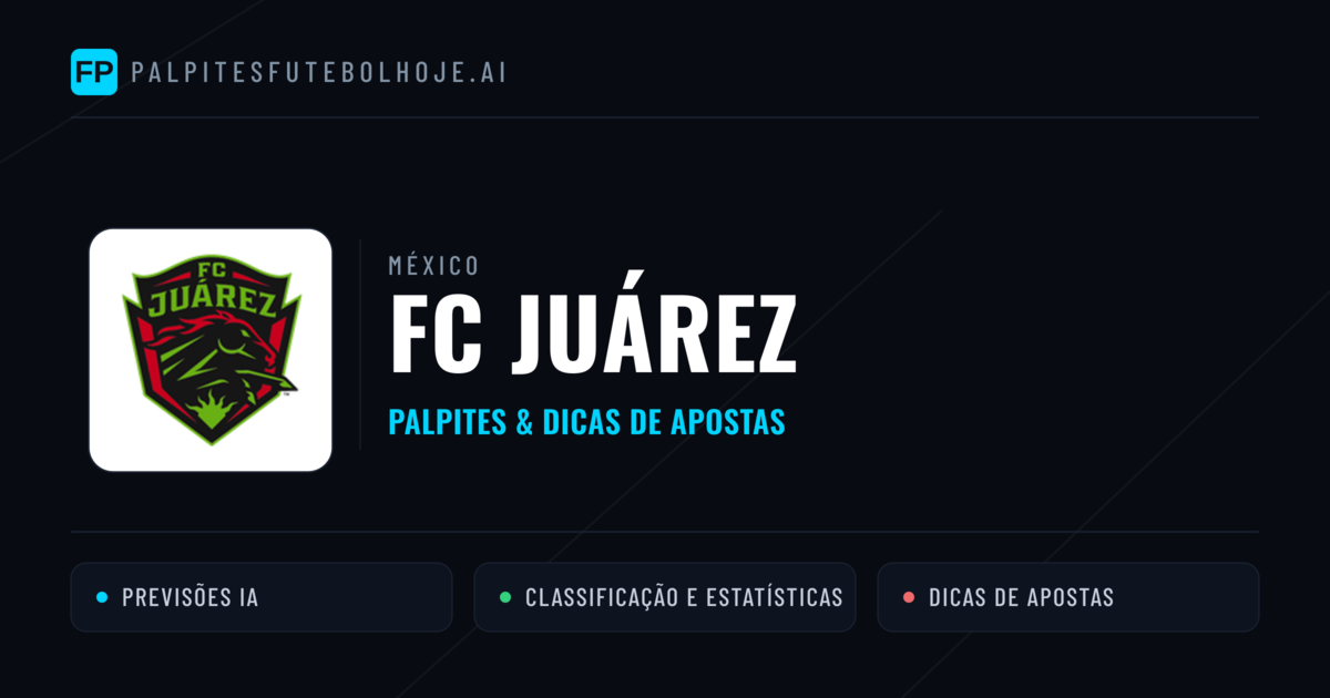 FC Juárez Palpites & Estatísticas