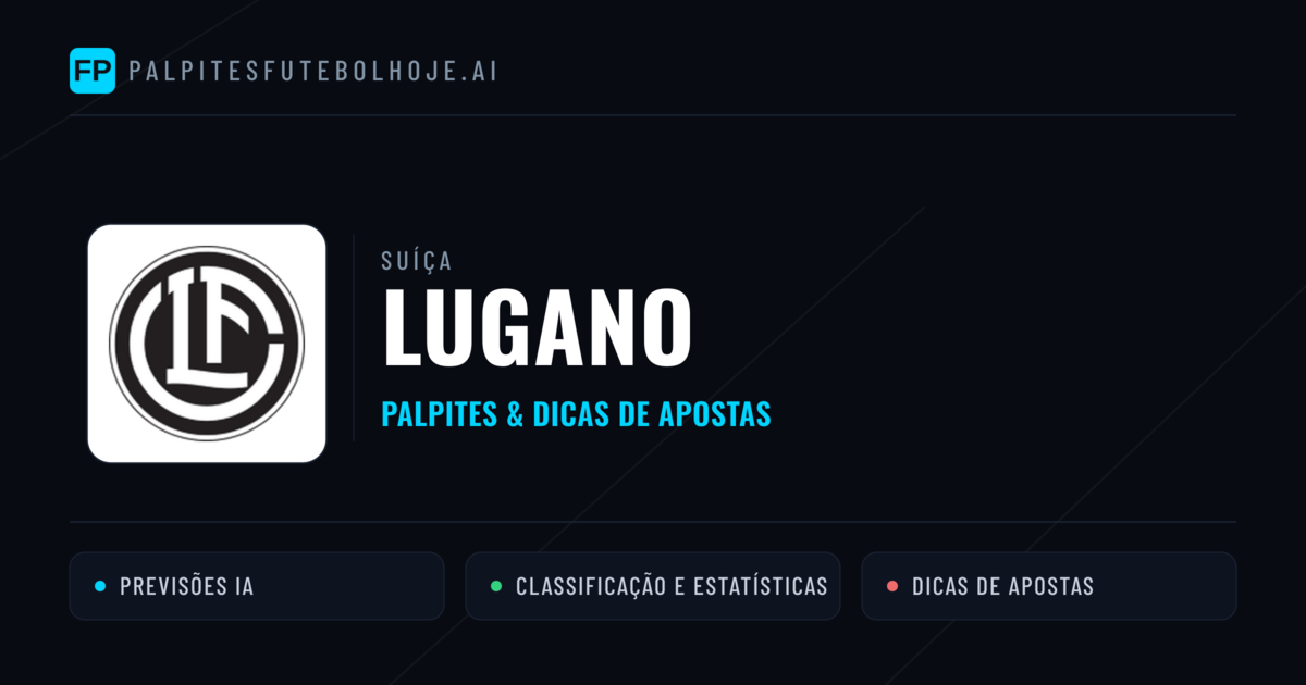 Lugano Palpites & Estatísticas