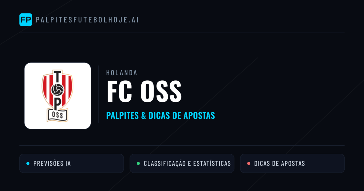 FC OSS Palpites & Estatísticas