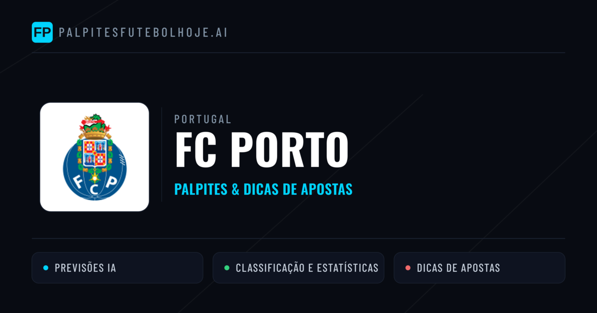 FC Porto Palpites & Estatísticas