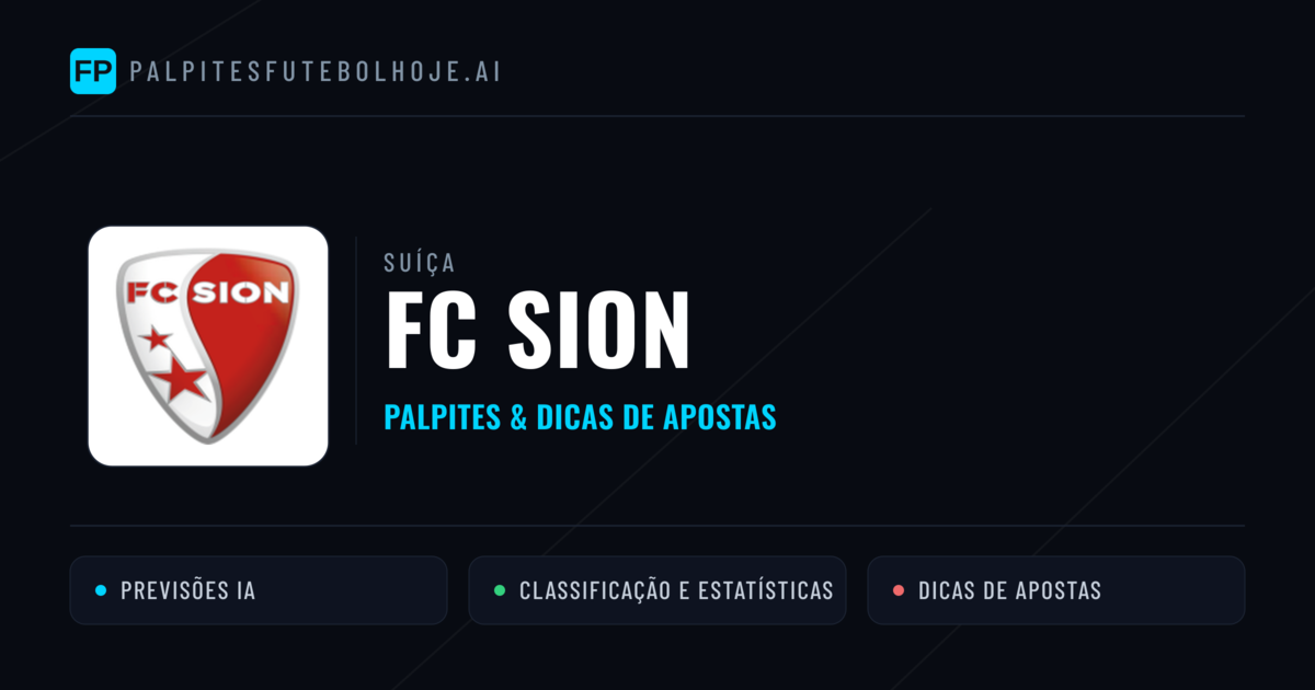 FC Sion Palpites & Estatísticas