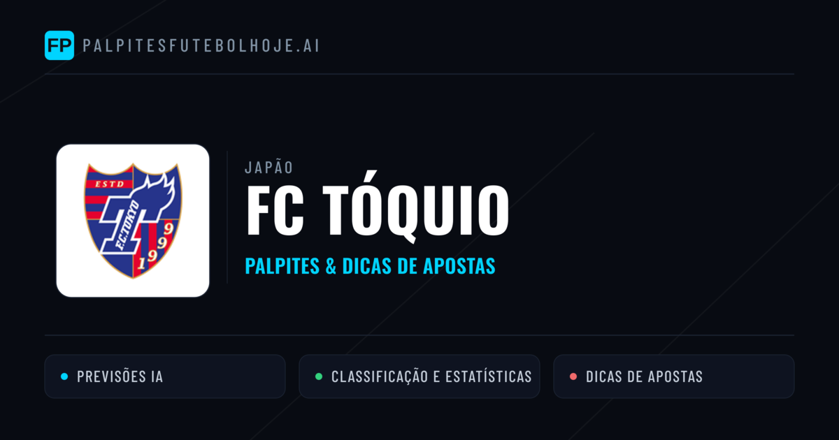 FC Tóquio Palpites & Estatísticas