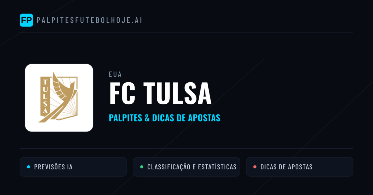 FC Tulsa Palpites & Estatísticas