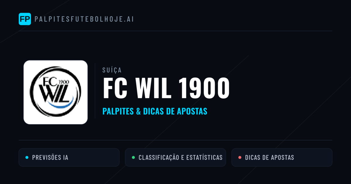 FC WIL 1900 Palpites & Estatísticas