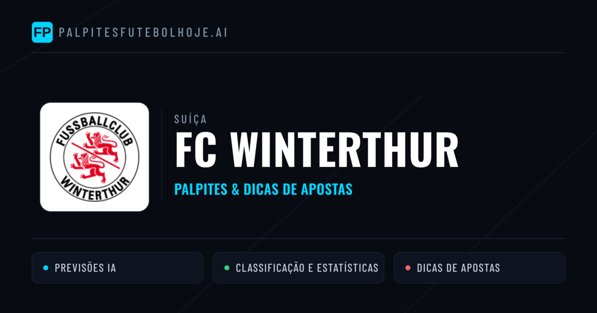 FC Winterthur Palpites & Estatísticas
