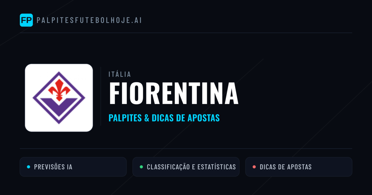Fiorentina Palpites & Estatísticas
