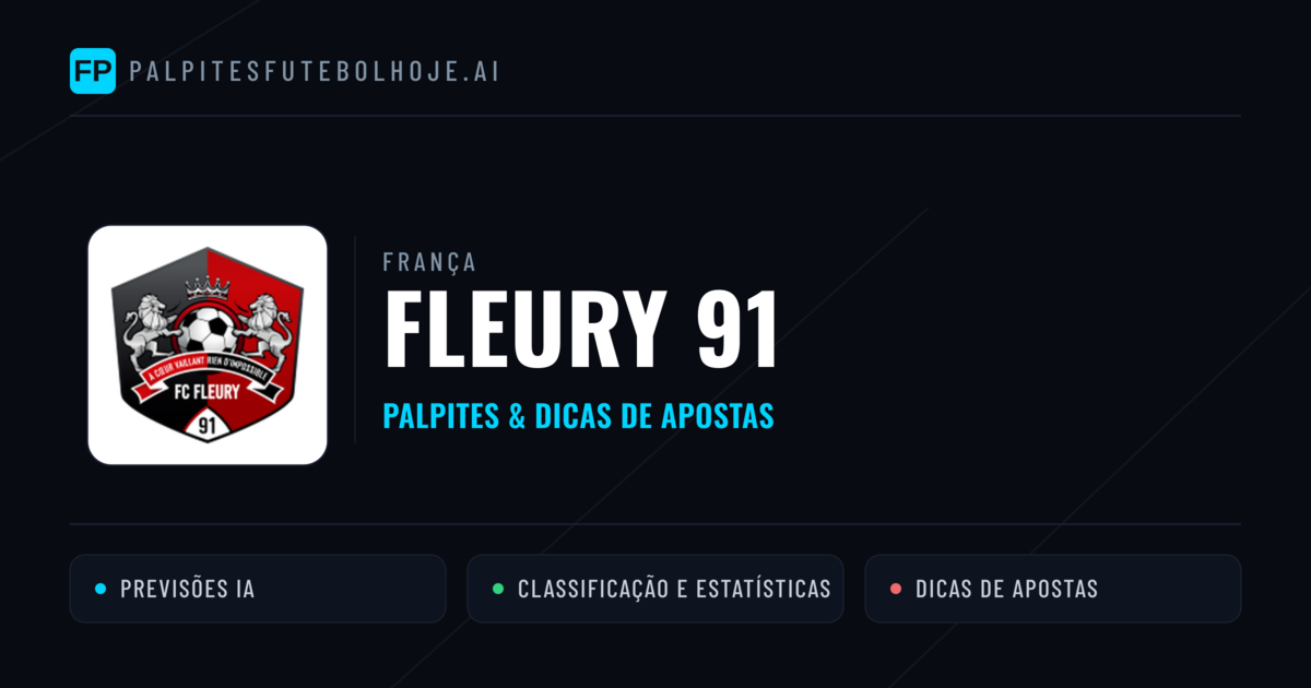Fleury 91 Palpites & Estatísticas